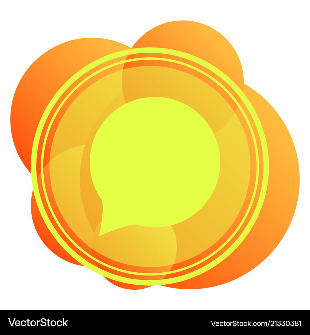 Typing in a chat bubble icon isolated comment Typing in a chat bubble icon isolated comment Vector Image