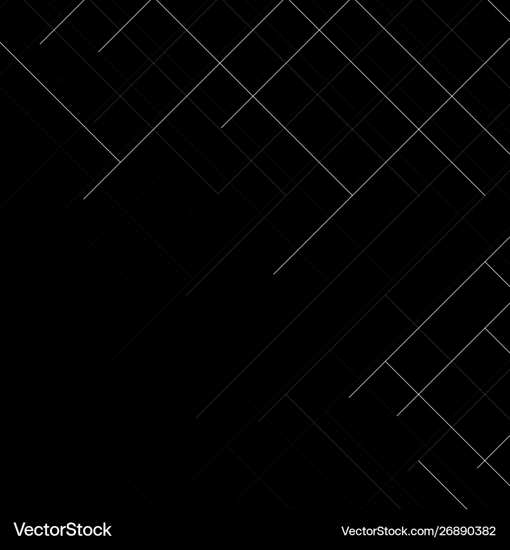 Abstract background lines with glow point vector image