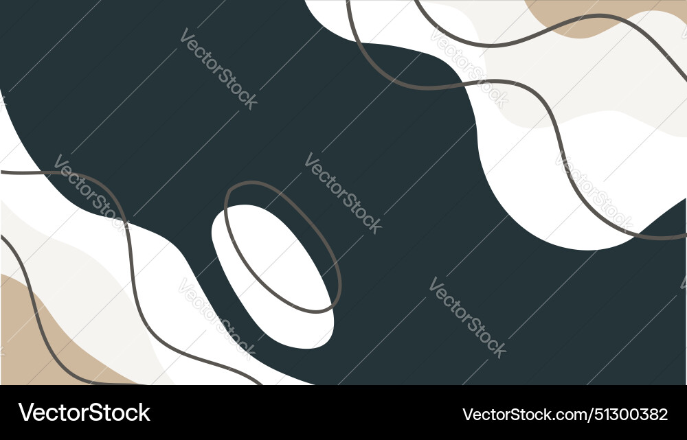 Seamless pattern background with abstract shapes vector image