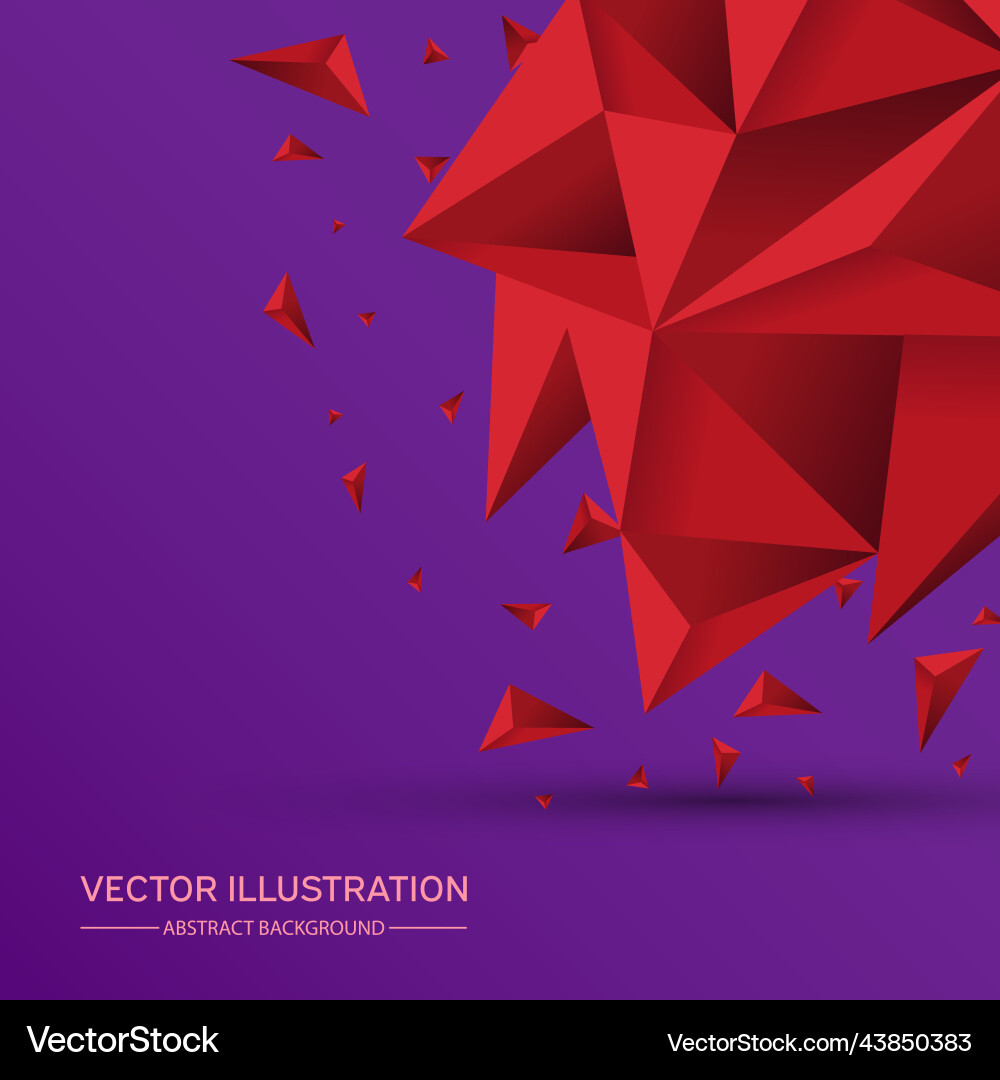 3d low polygon geometry background abstract 3d low polygon geometry background abstract vector image