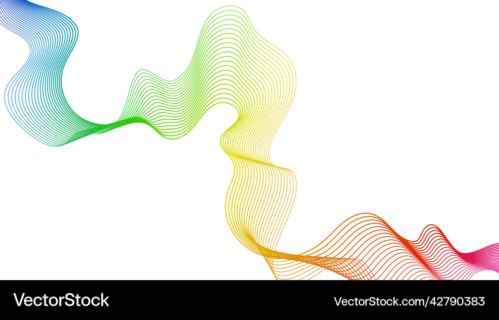 Abstract backdrop with wave gradient lines Abstract backdrop with wave gradient lines vector image