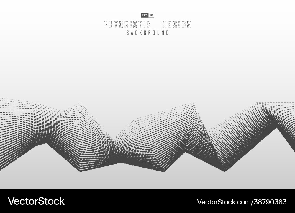 Abstract dash line pattern design tech Abstract dash line pattern design tech Vector Image