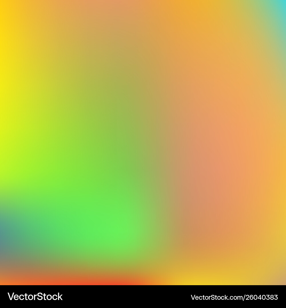 Gradient mesh painted in different colors vector image