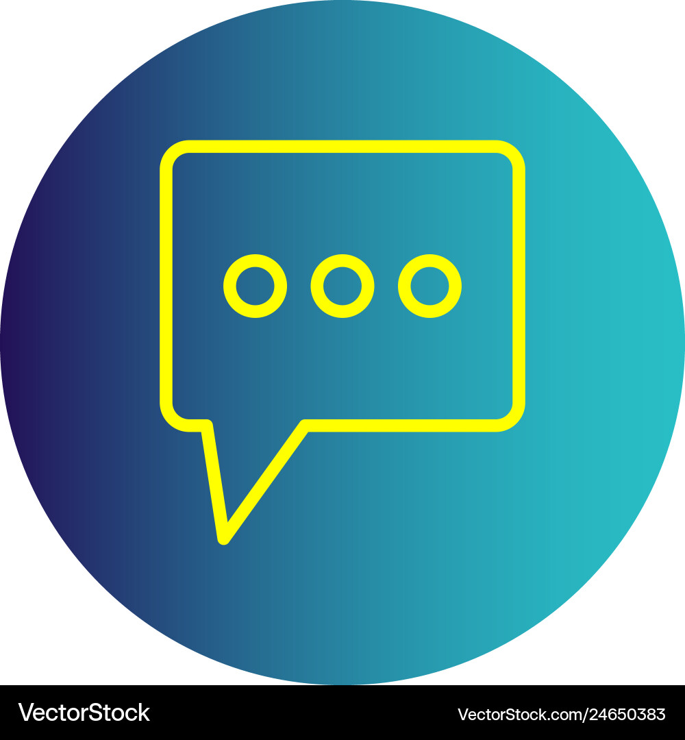 Message icon Vector Image