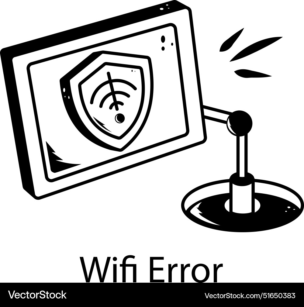 Wifi error vector image