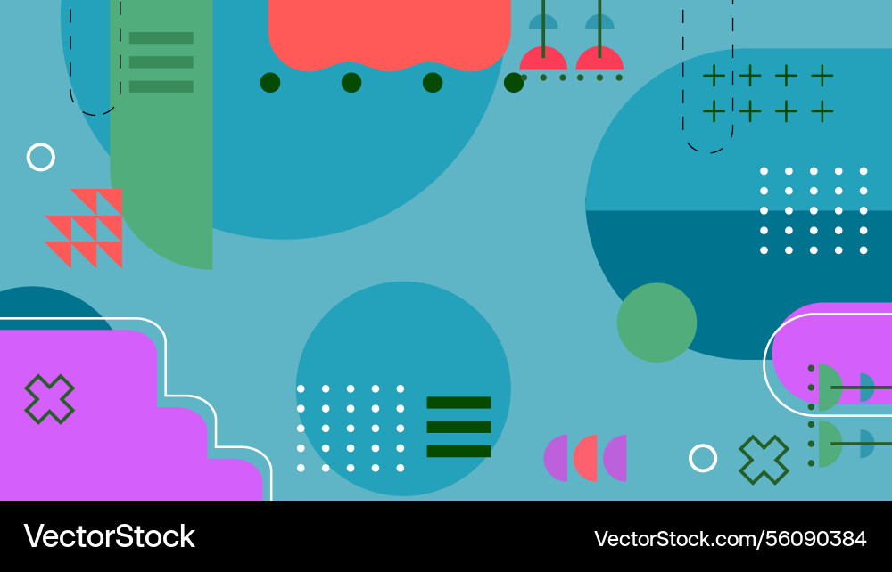 Abstract geometric pattern background Vector Image