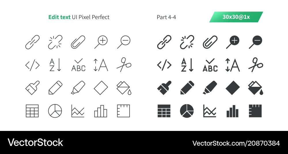 Edit text ui pixel perfect well-crafted Edit text ui pixel perfect well-crafted vector image