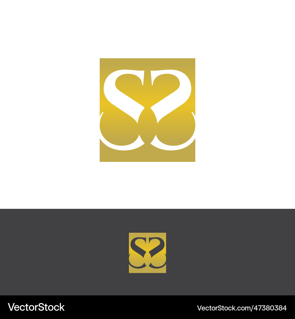 Einfach eleganter Buchstabe s Logo Design modern Einfach eleganter Buchstabe s Logo Design modern vektorbild