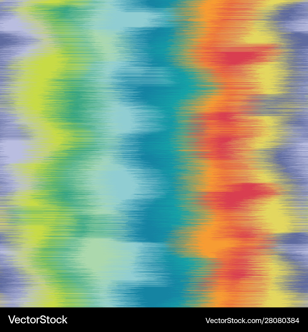 Fuzzy Ikat Ombre Pattern vector image