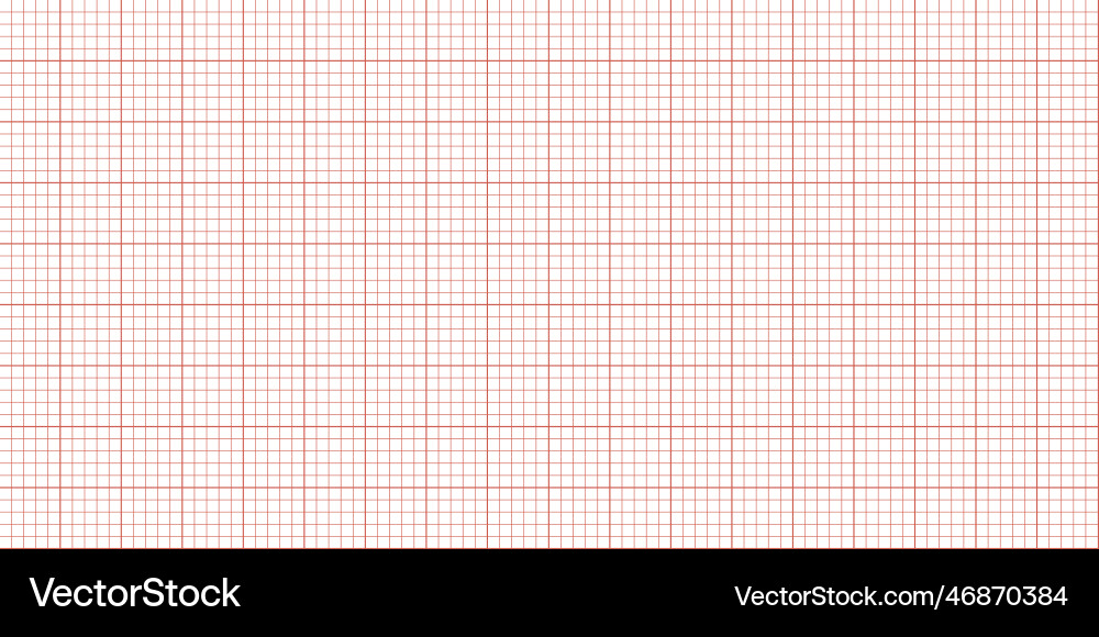 Millimeter Graph Paper Grid vector image