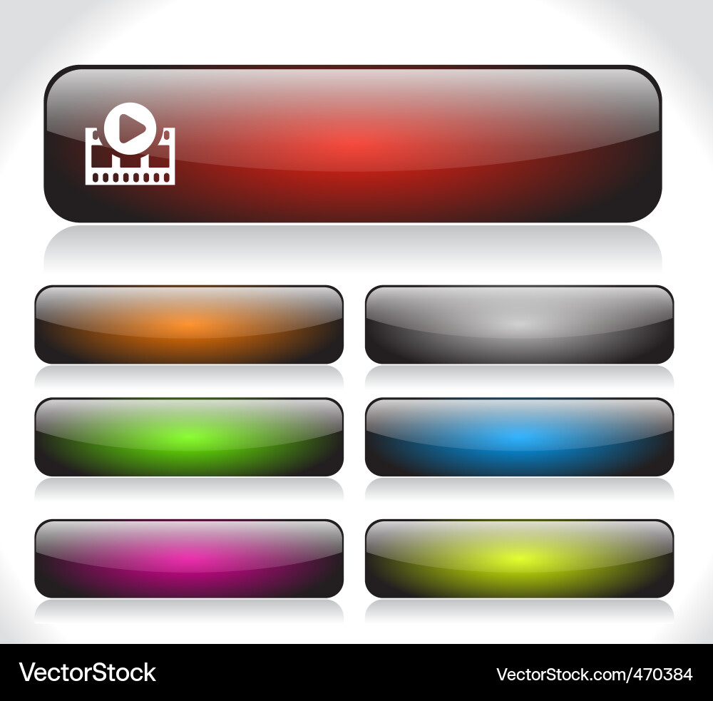 Webiste template icons Vector Image