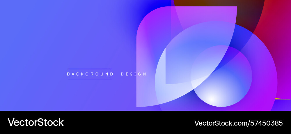 Abstract gradient background overlapping shapes Abstract gradient background overlapping shapes vector image