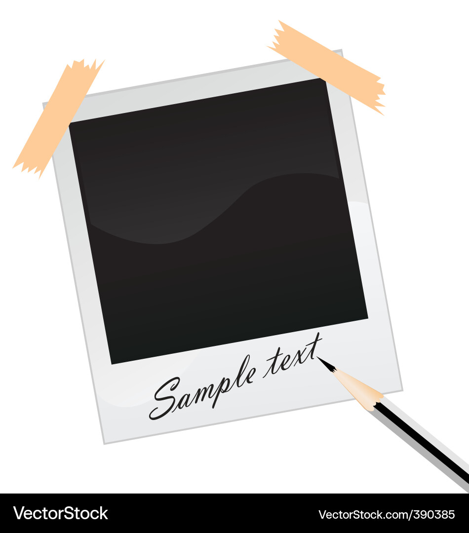 Document template Vector Image