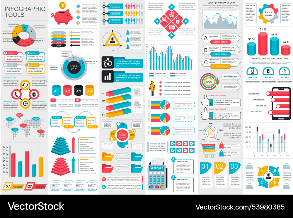 Infographic elements data visualization design Infographic elements data visualization design Vector Image