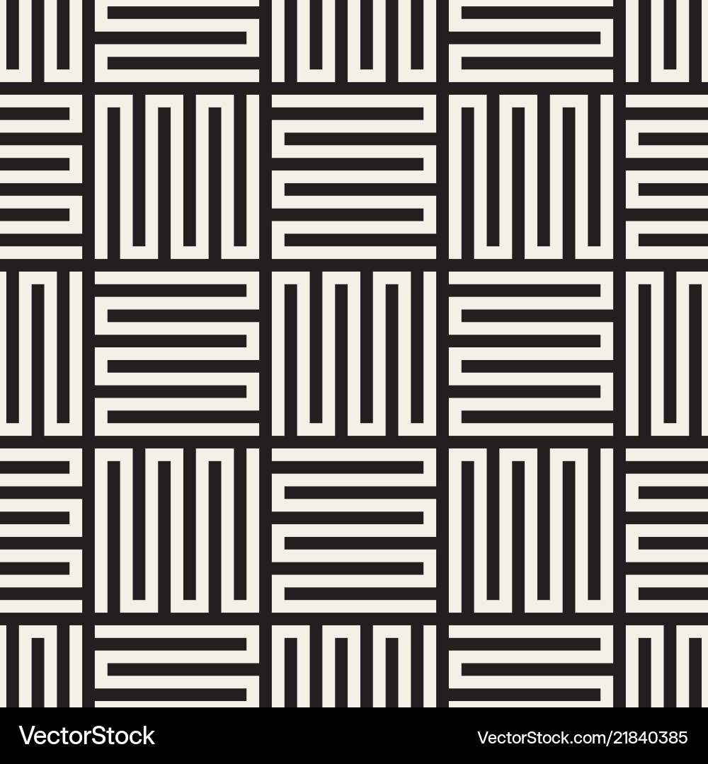 Modern Abstract Line Pattern vector image