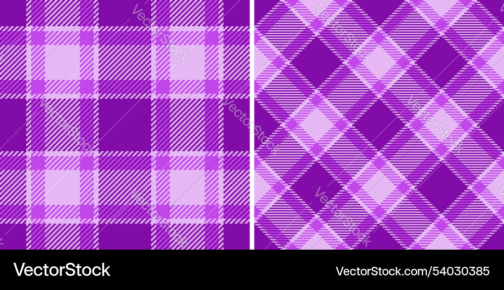Tartan pattern background of fabric texture Vector Image