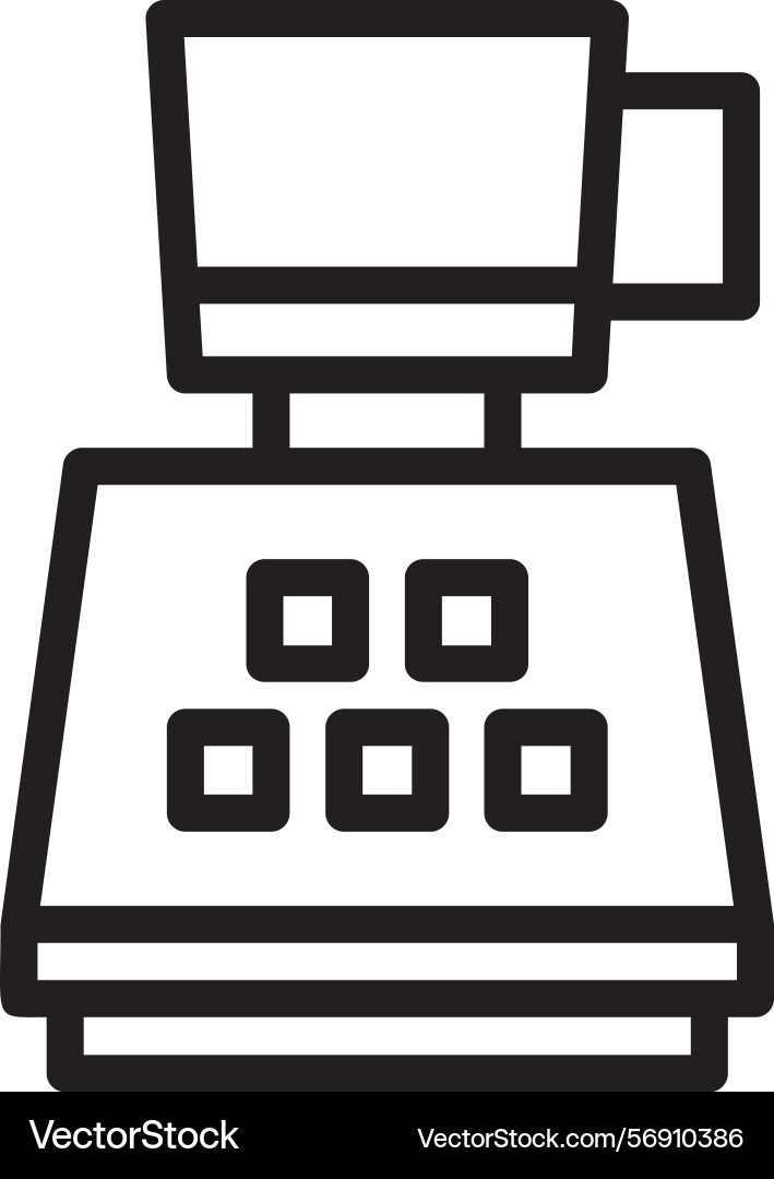 Blender linear style icon design Vector Image
