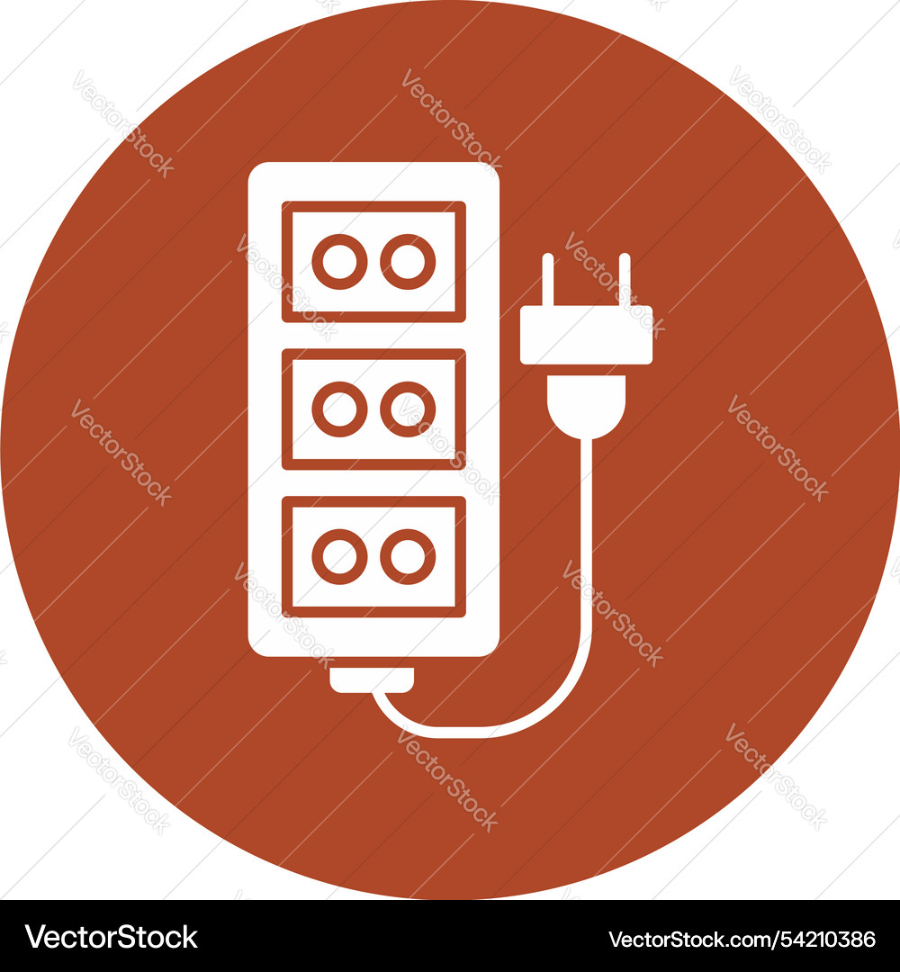 Extension cord Royalty Free Vector Image - VectorStock