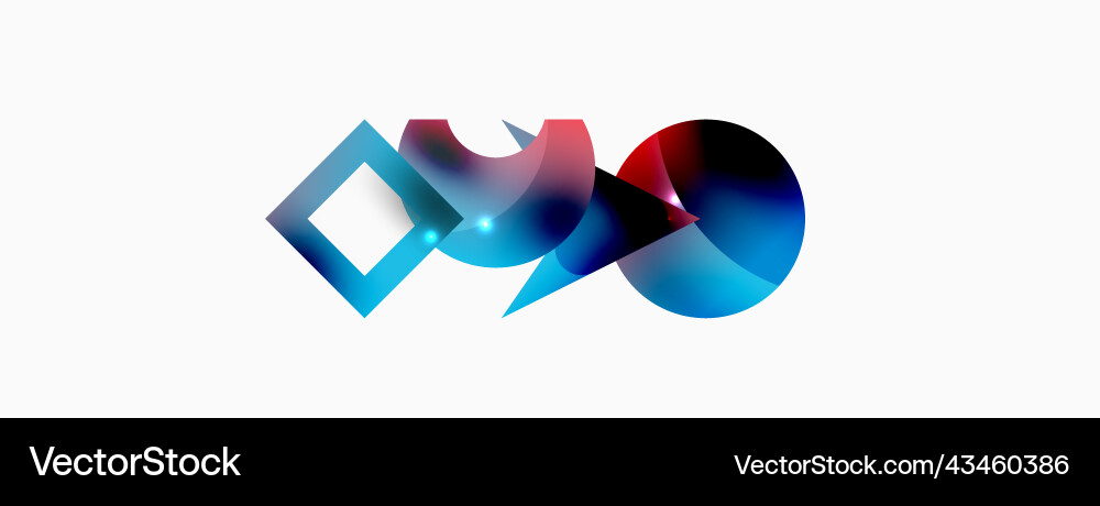Minimal geometric abstract background primitive Minimal geometric abstract background primitive Vector Image