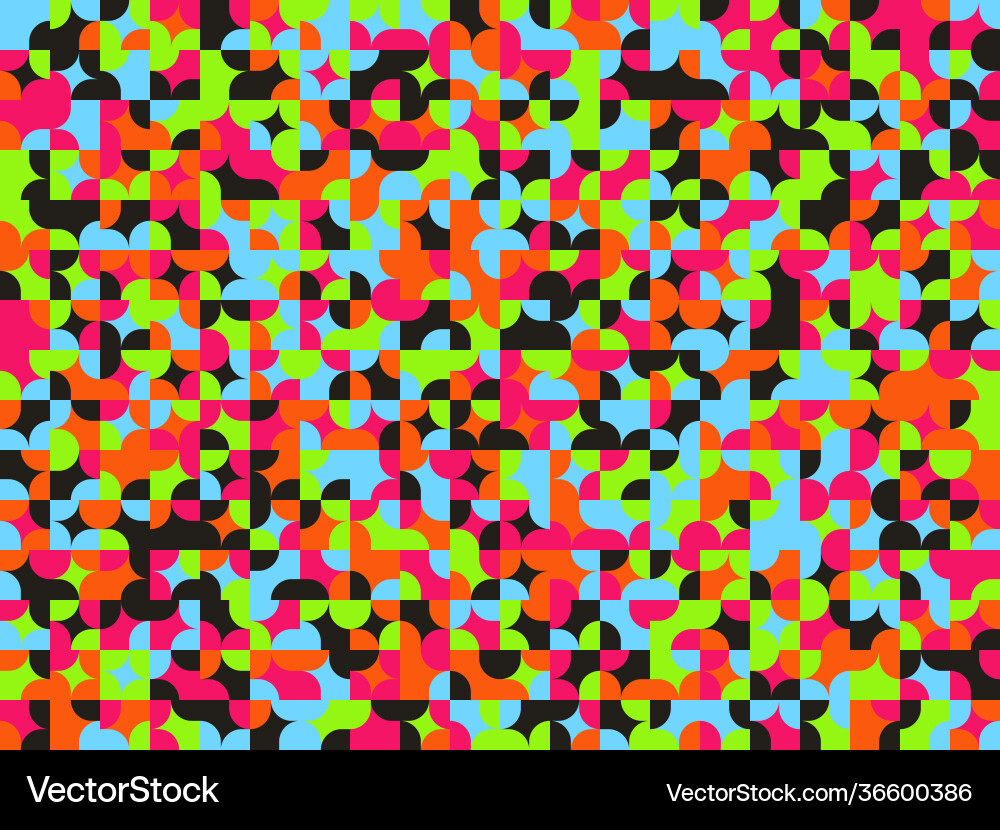 Mosaic abstract pattern design Mosaic abstract pattern design Vector Image