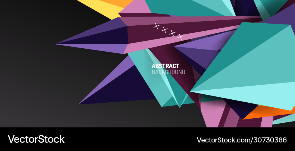 Trendy simple triangle abstract background Trendy simple triangle abstract background Vector Image