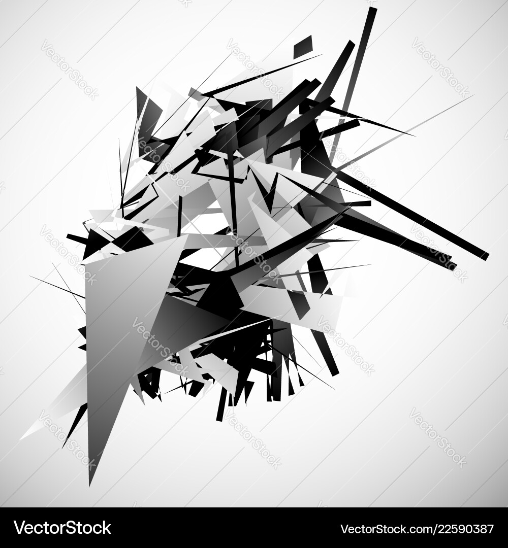 Abstract monochrome pattern texture with edgy Abstract monochrome pattern texture with edgy vector image