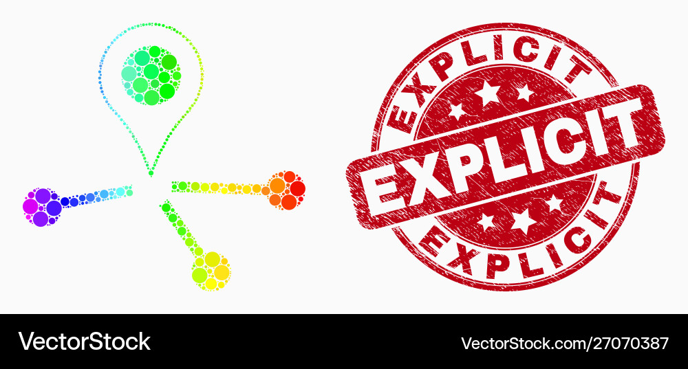 Bright pixel map pointer links icon Bright pixel map pointer links icon Vector Image