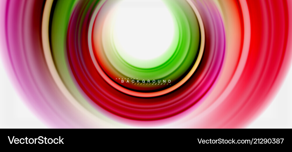 Rainbow fluid color line abstract background Vector Image