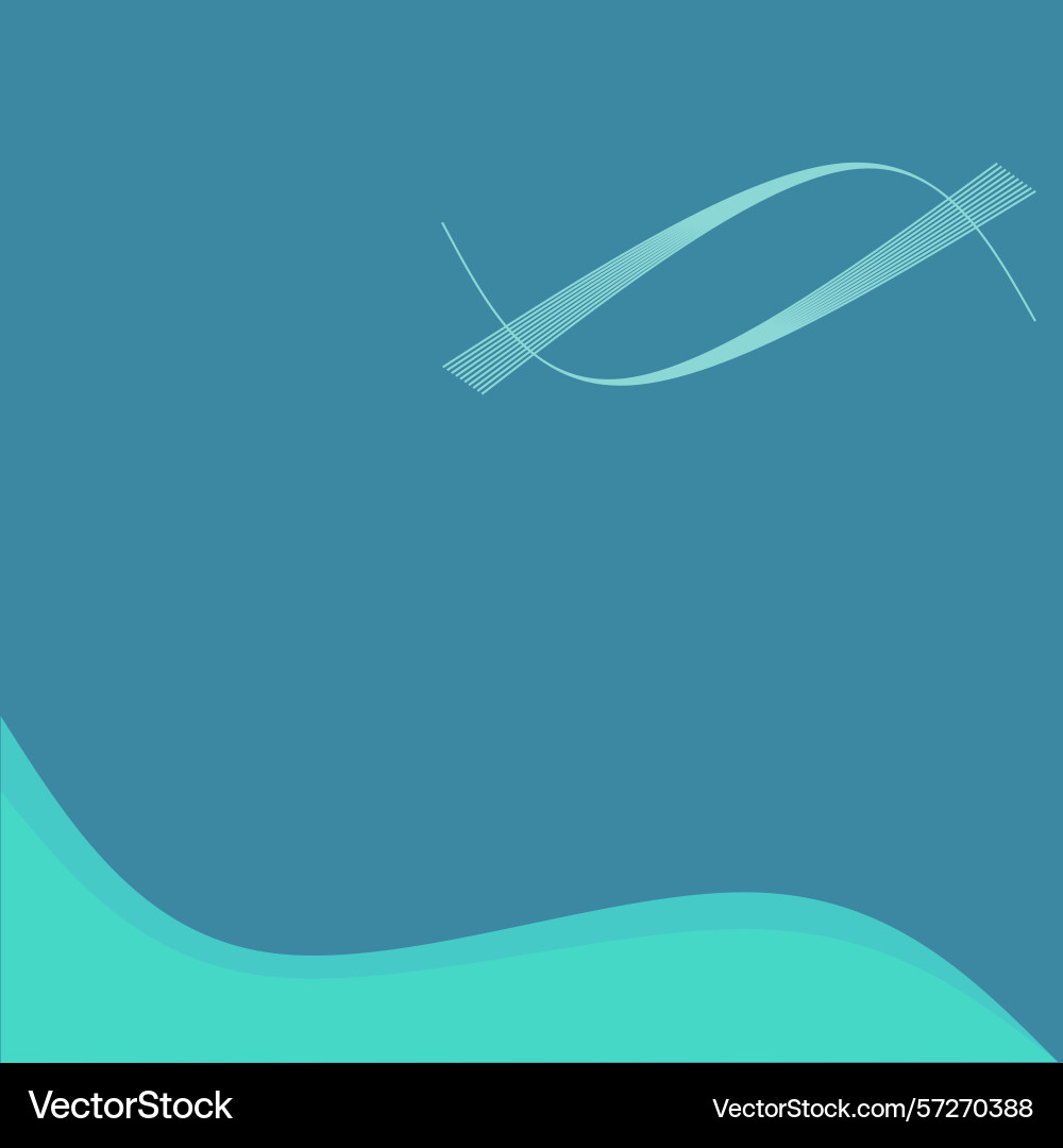 Abstract shapes with lines vector image