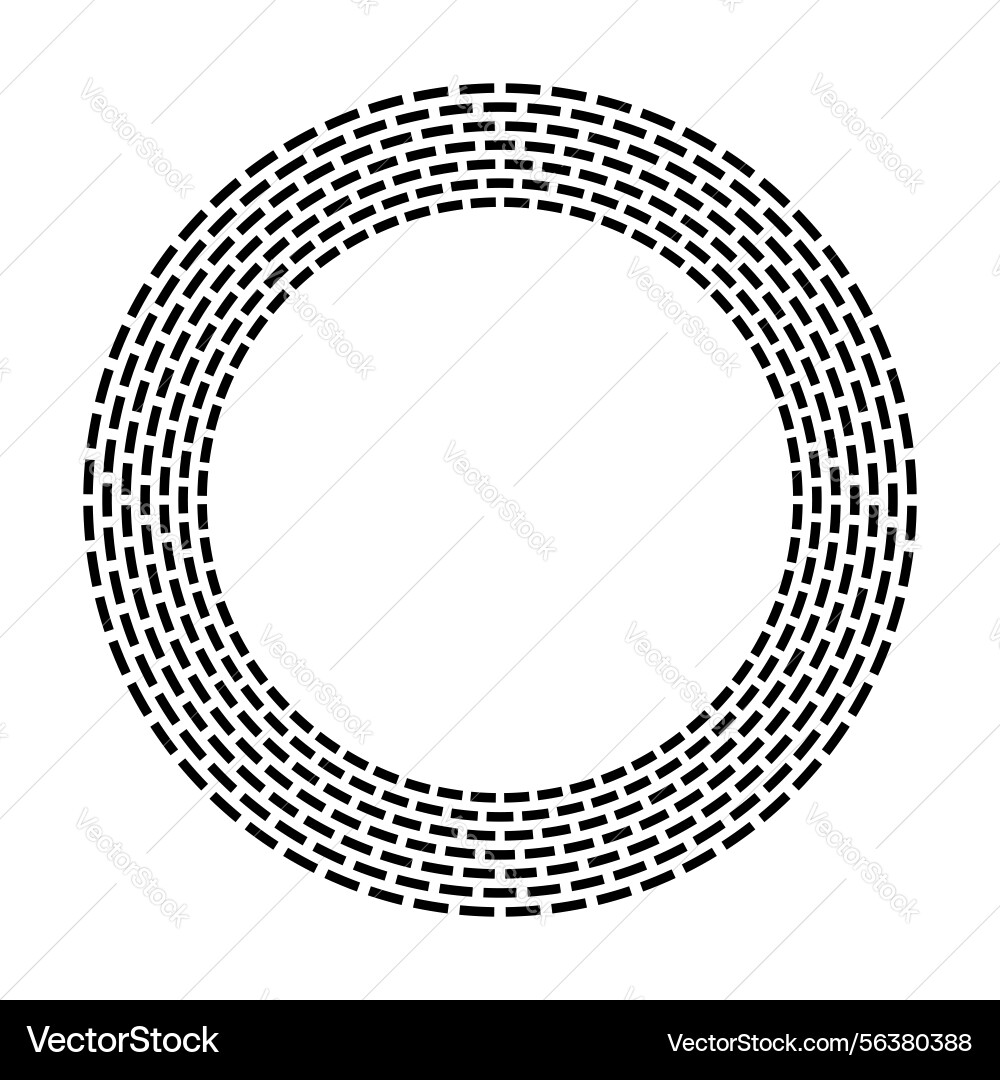 Radial circle pattern for frame Radial circle pattern for frame vector image