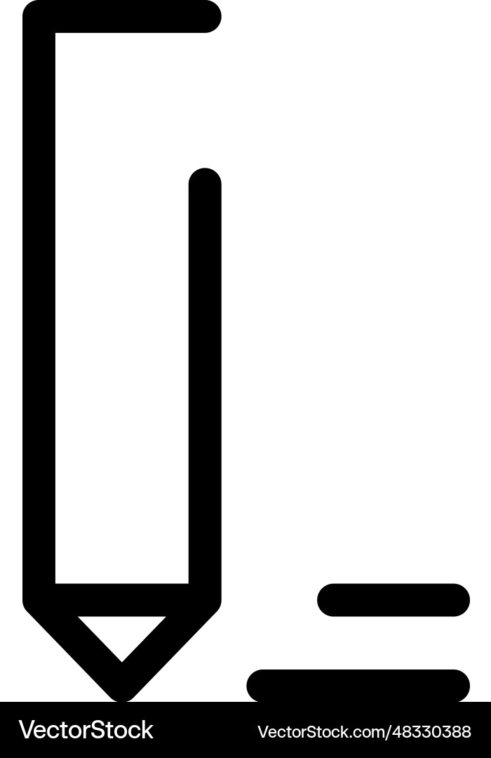 Write lines icon Write lines icon vector image
