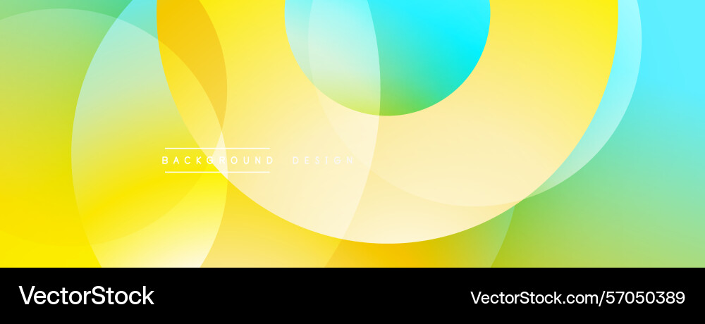 Abstract colorful background overlapping circles Abstract colorful background overlapping circles vector image