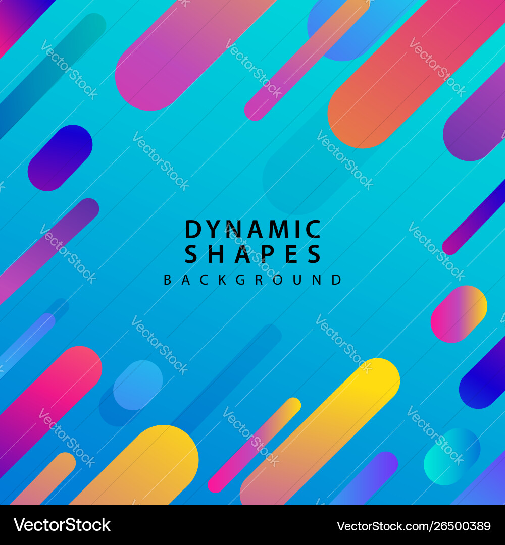 Dynamic Abstract Background vector image