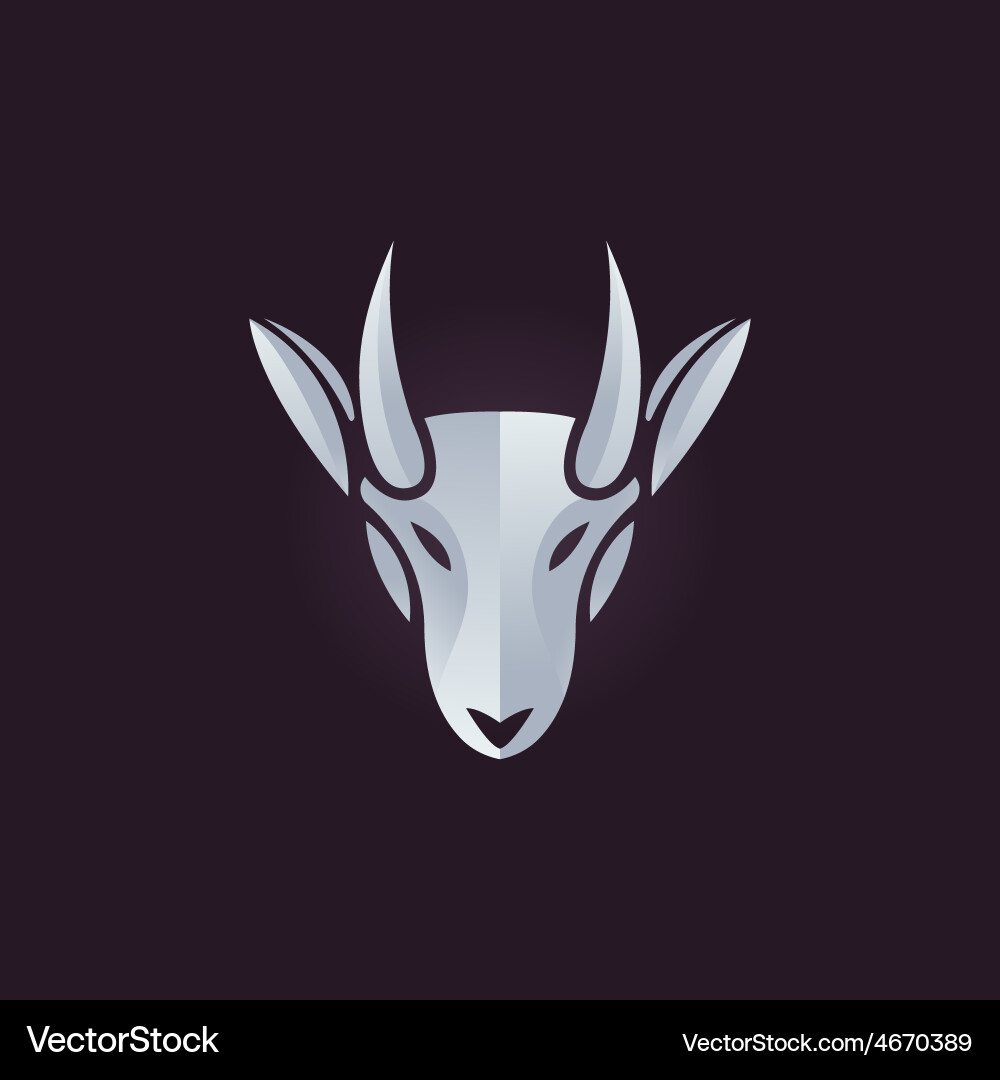 Goat logo (4670389) – Royalty-Free Vector | VectorStock