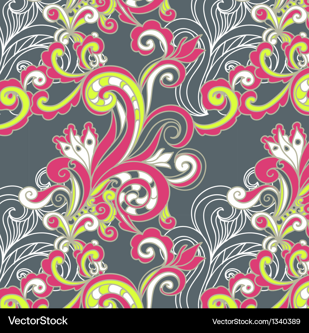 Seamless pattern vector image