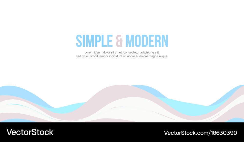 Header website abstract wave collection vector image