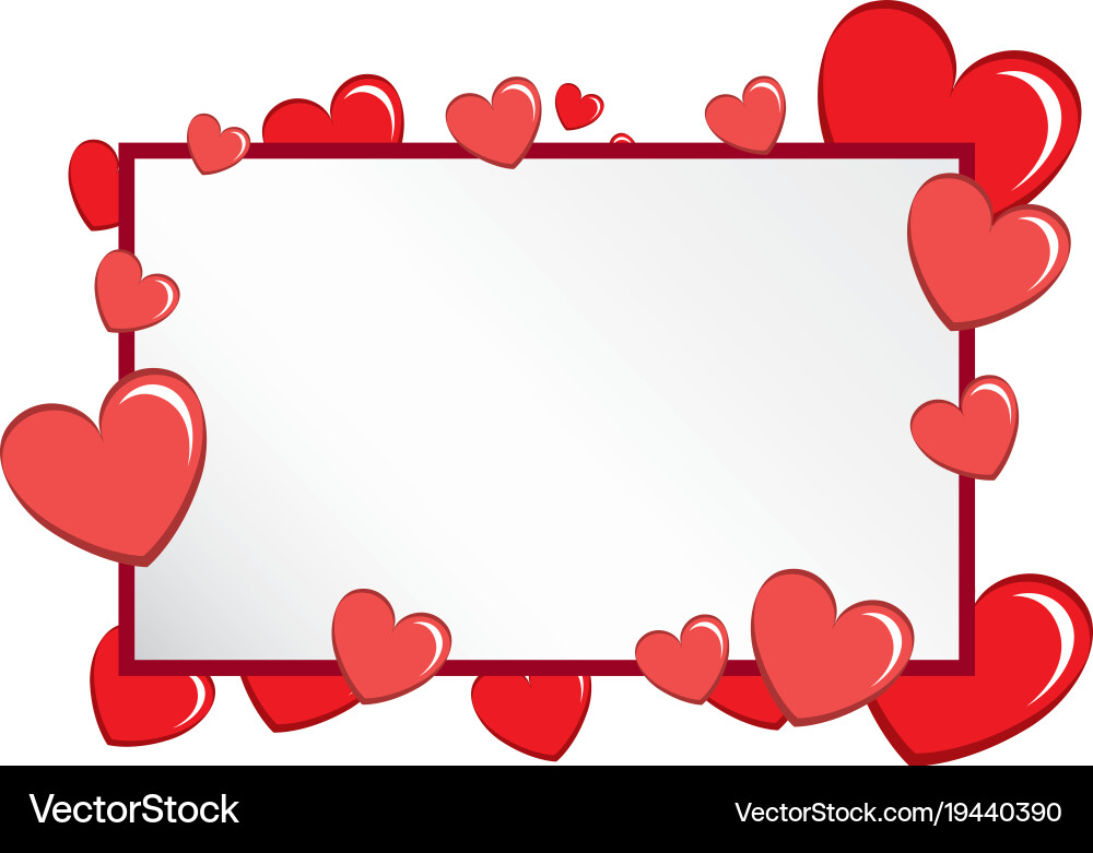 Heart Pattern Background vector image