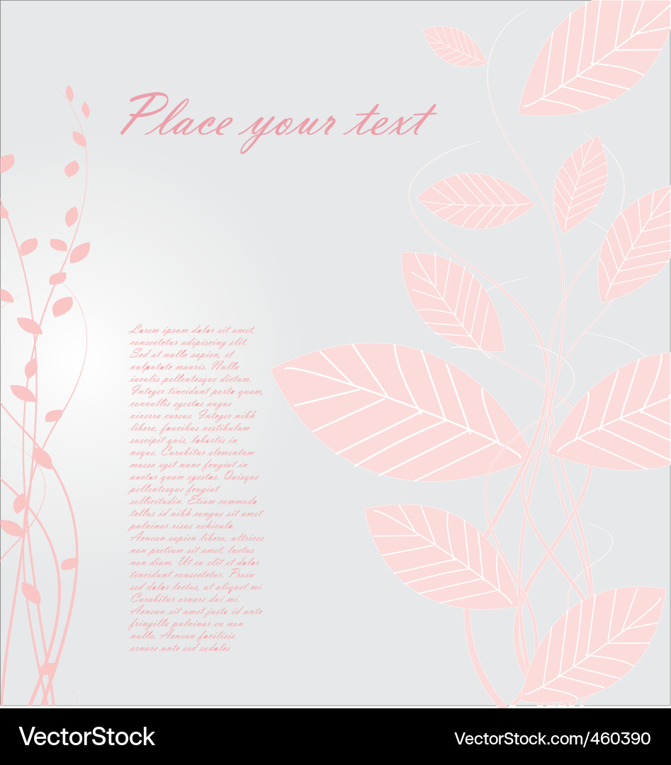 Natural background Royalty Free Vector Image - VectorStock
