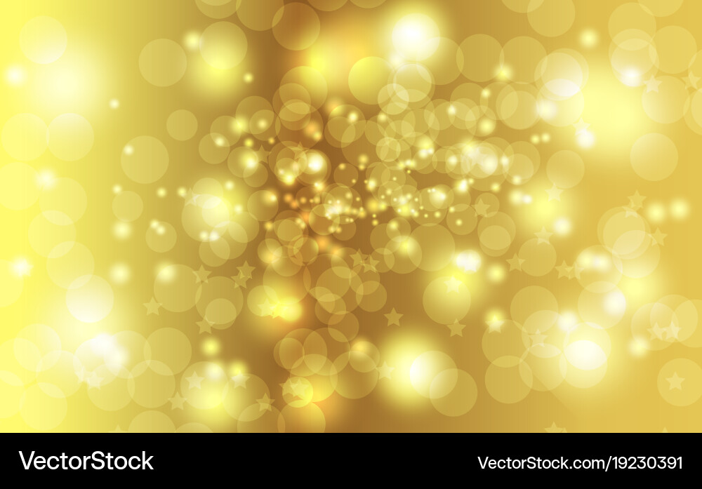 Abstract bokeh background festive defocused Vector Image