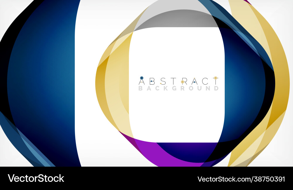 Abstract square shape with overlapping waves Abstract square shape with overlapping waves Vector Image
