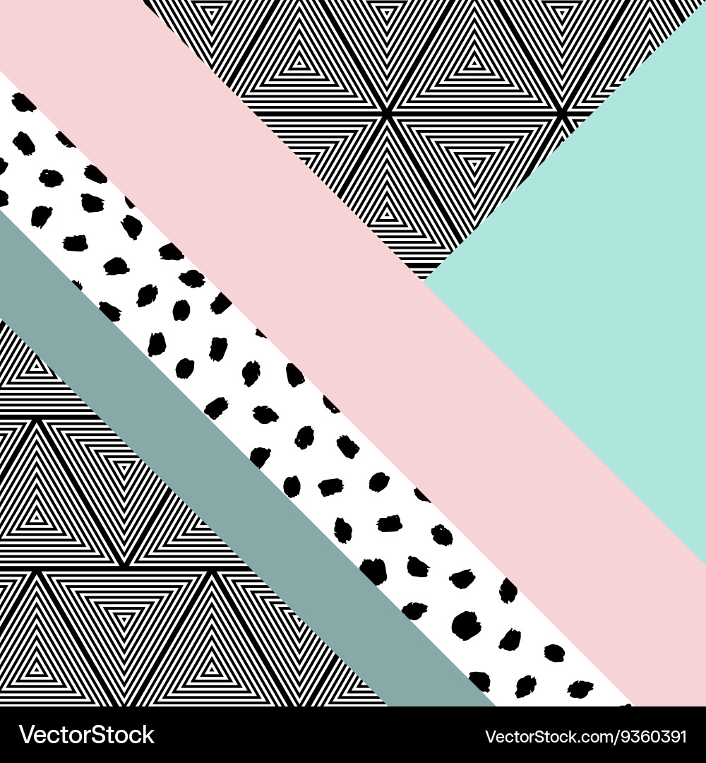Geometric Pattern Background Vector Image
