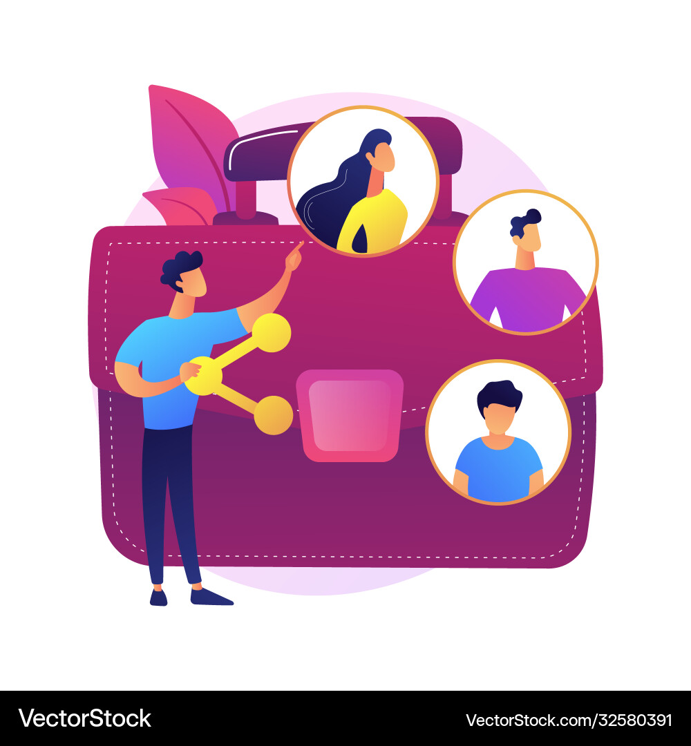 Student exchange program concept metaphor Student exchange program concept metaphor vector image
