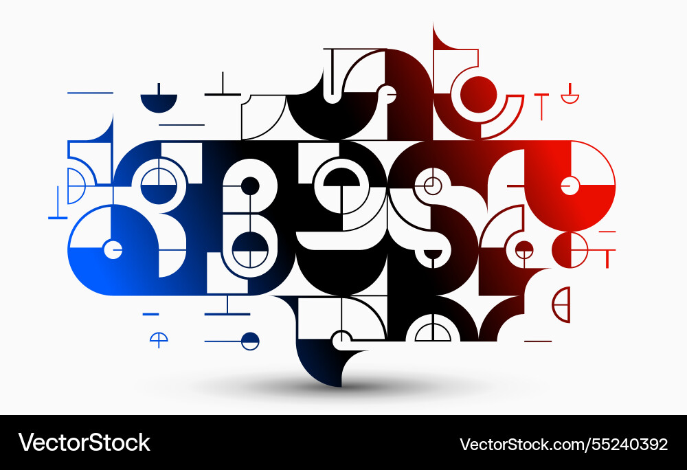 Abstract geometric pattern background isolated Abstract geometric pattern background isolated vector image