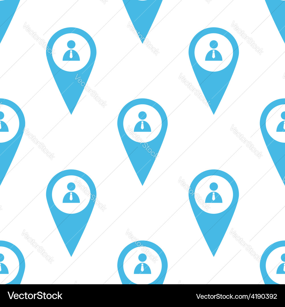 Man pointer seamless pattern vector image