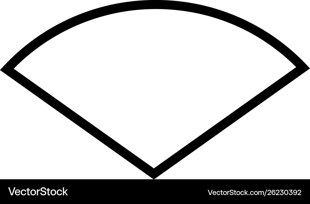 Wifi signal indicator highfull simple shape Wifi signal indicator highfull simple shape vector image