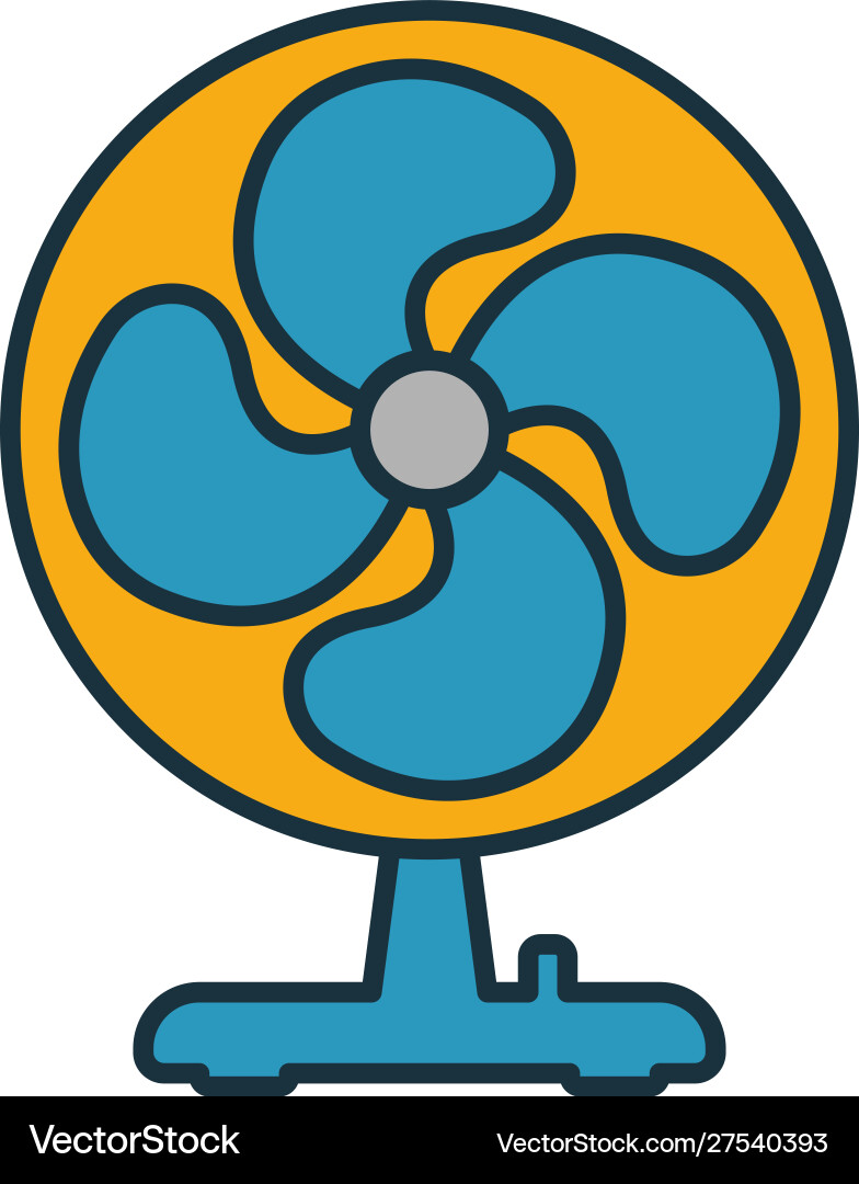 Fan icon set four elements in different styles Fan icon set four elements in different styles Vector Image
