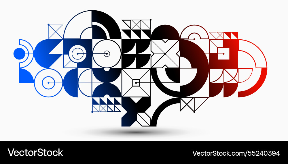 Abstract geometric pattern background isolated Abstract geometric pattern background isolated vector image