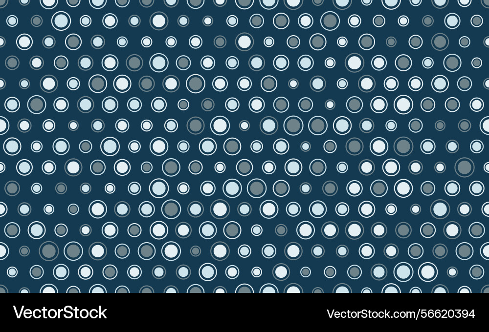 Abstract seamless pattern of varying sized Vector Image