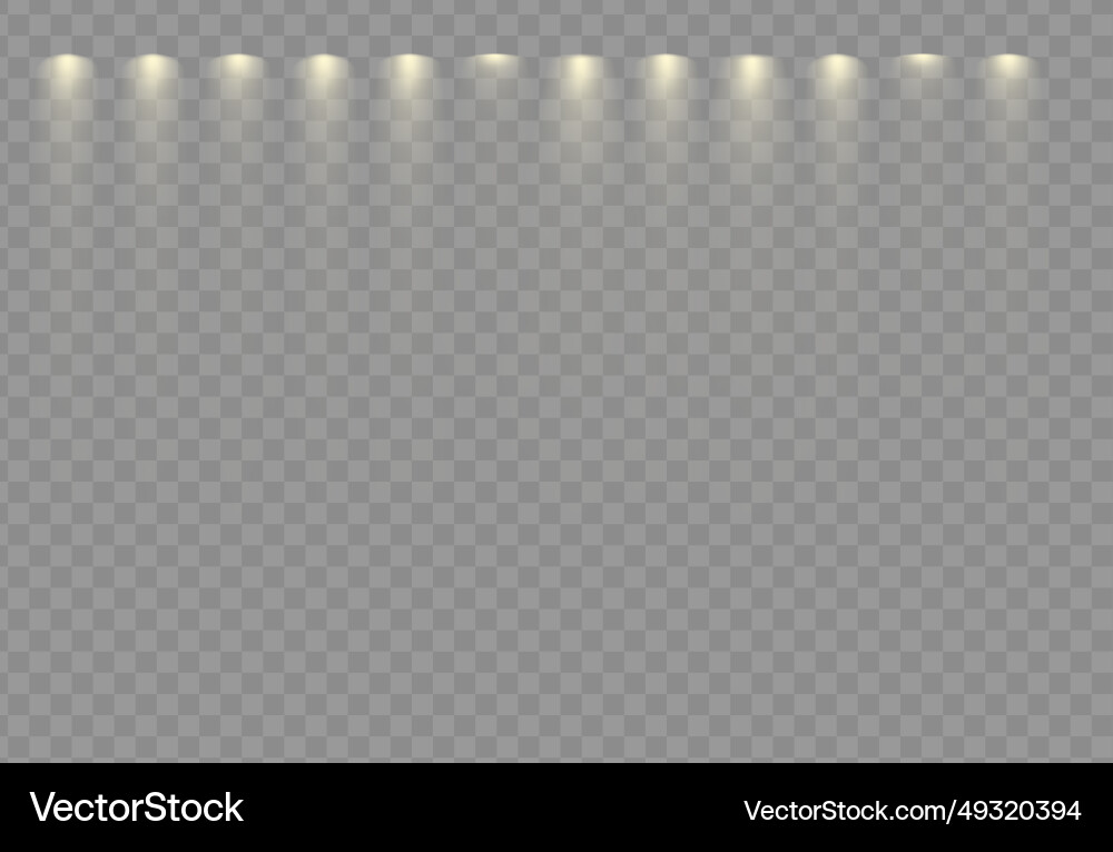Light rays effect on transparant scene Light rays effect on transparant scene vector image