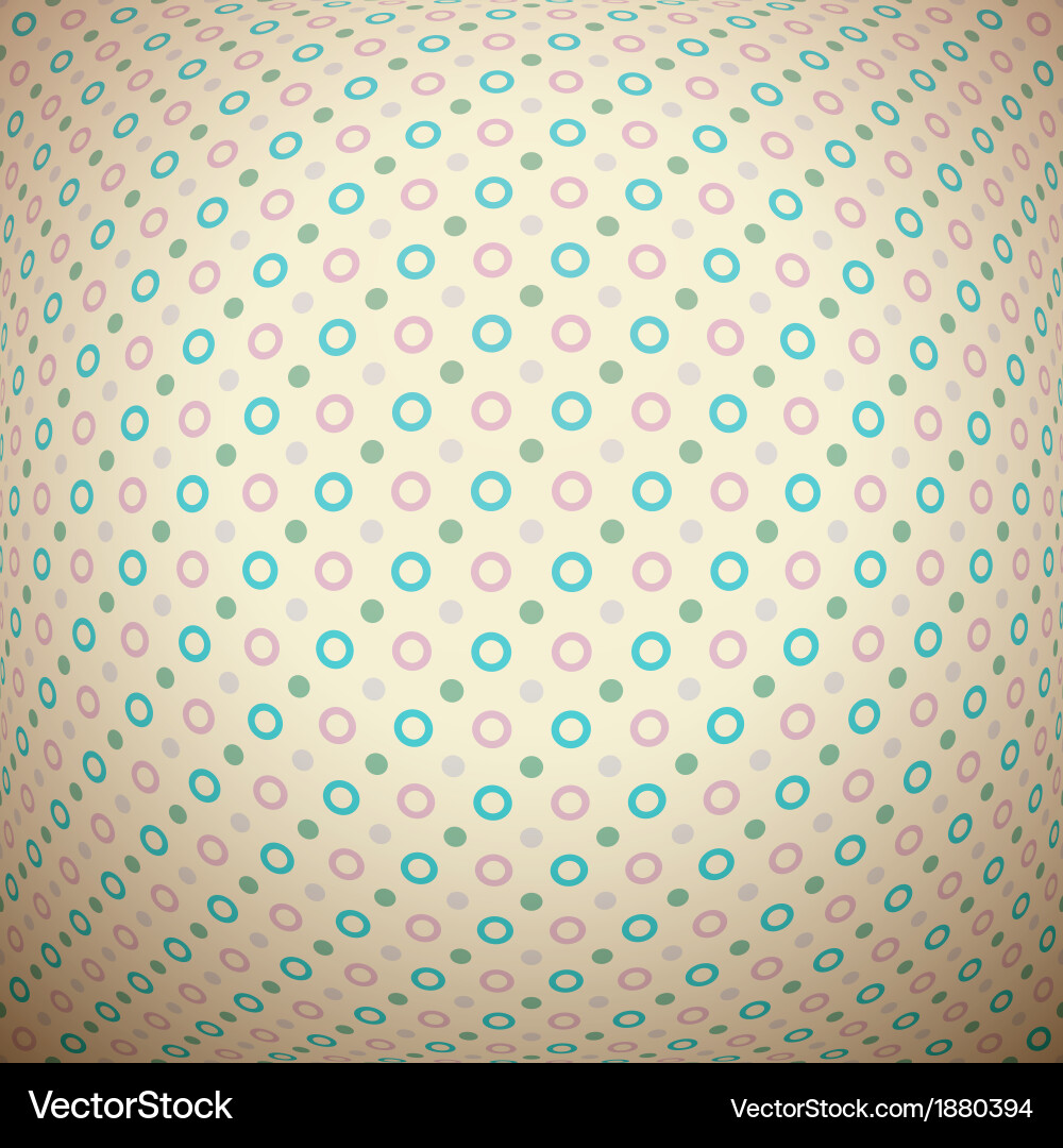 Retro dot seamless pattern tiling endless texture Vector Image